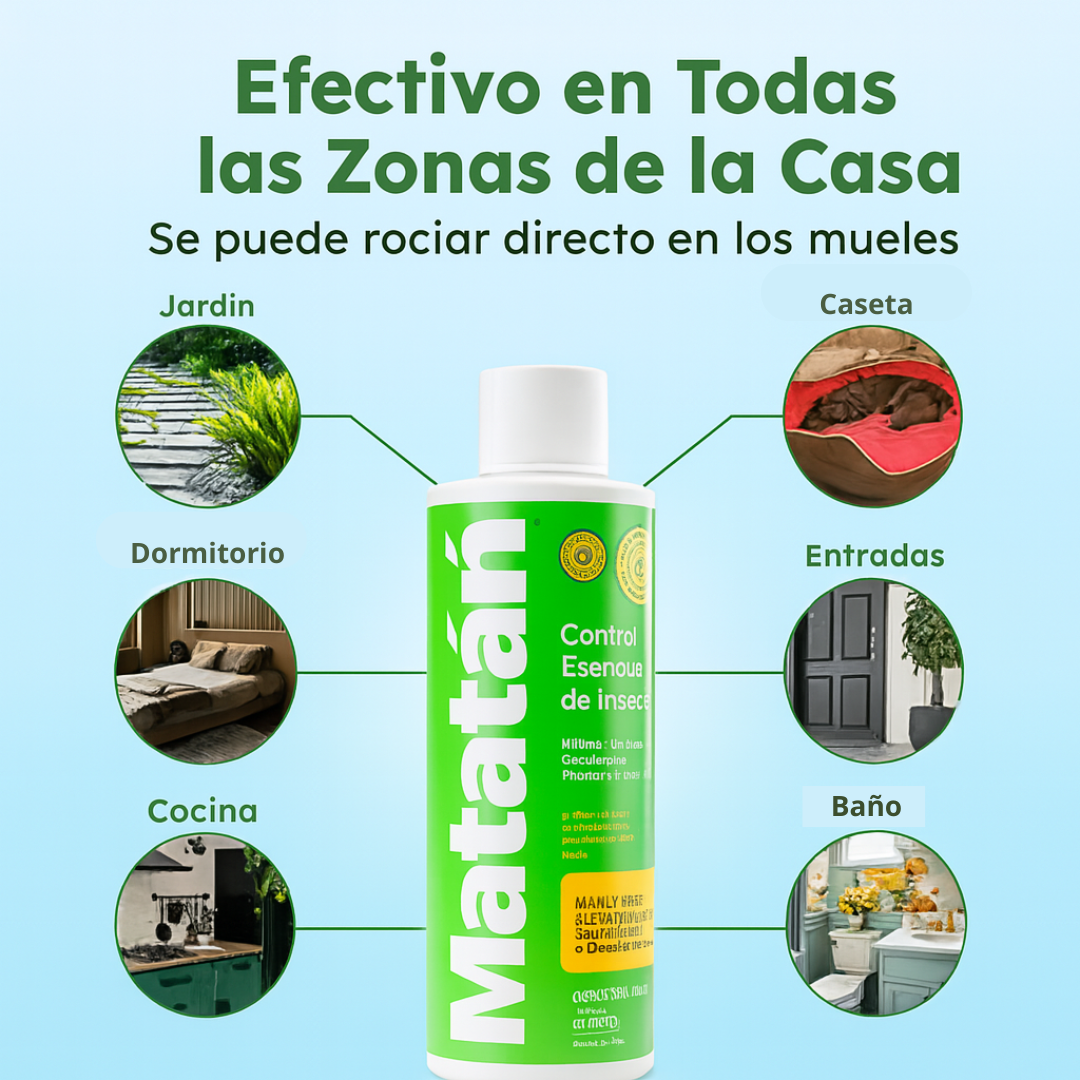 Elimina chinches de cama y 38 plagas mas de forma efectiva SIN usar productos químicos agresivos